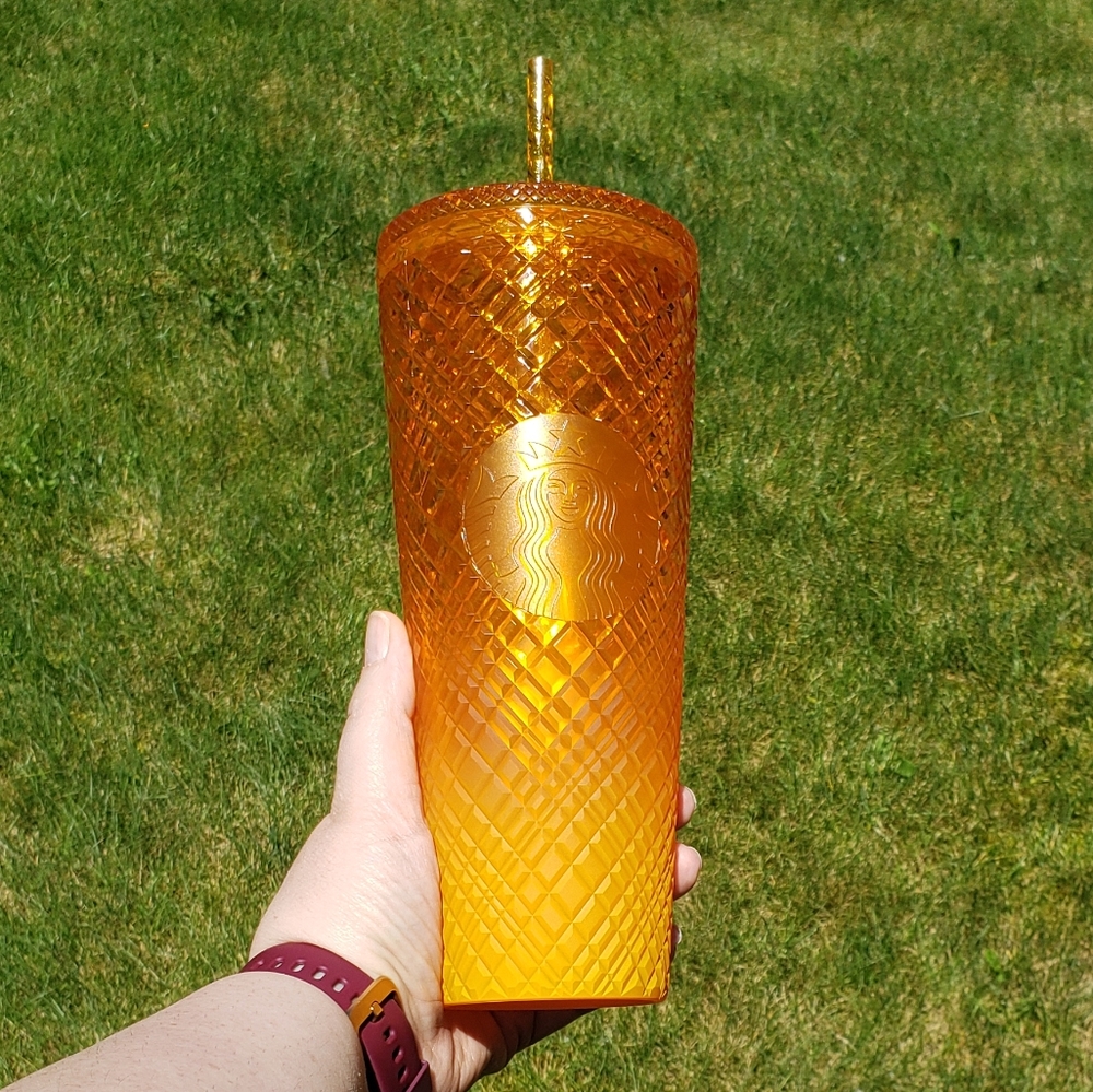 🌟NEW🌟 Starbucks Mango Jeweled Venti Tumbler